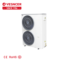 Split air to water cooling cooling and heating small household winter heating outdoor fan coil unit split heat pump