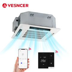 Wholesale Yesncer Chiller Fan Coil Unit | Hydronic Ceiling-Mounted Cassette for Heating & Cooling | Customizable HVAC Solution