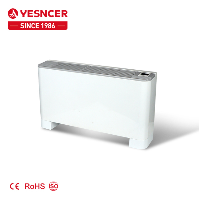 Water exposed vertical CE certification and white color fan coil units