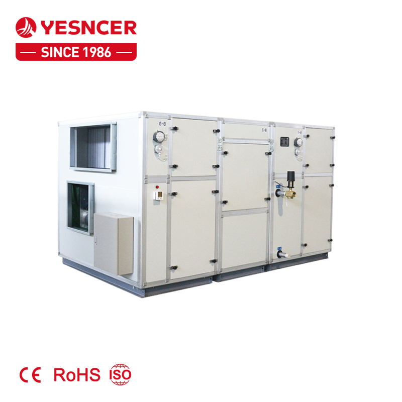 Central air conditioning Hvac system AHU heat recovery fresh air handling units