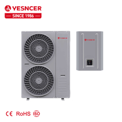 Engineering hot sale r32 air to water WIFI remote evi dc Split type inverter heat pump water heaters heating in winter