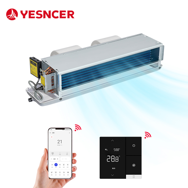 Ultra-Low Noise Concealed Fan Coil Units | Quiet FCU for Hotels & Homes