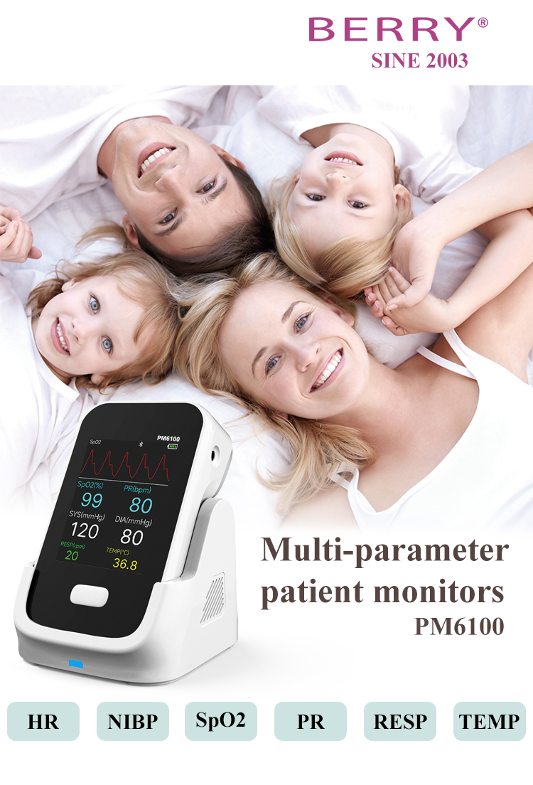 Pepultech PM6100 Handheld Vital Sign Monitor – ECG Mini Bluetooth