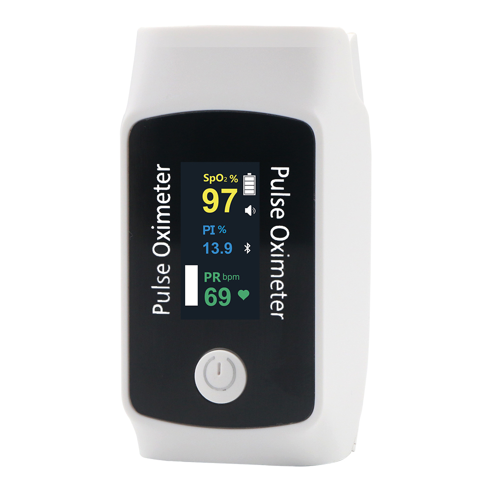 BERRY BM1000B Bluetooth Pulse Oximeter with LCD Display for Real Time Health Monitoring High Accuracy