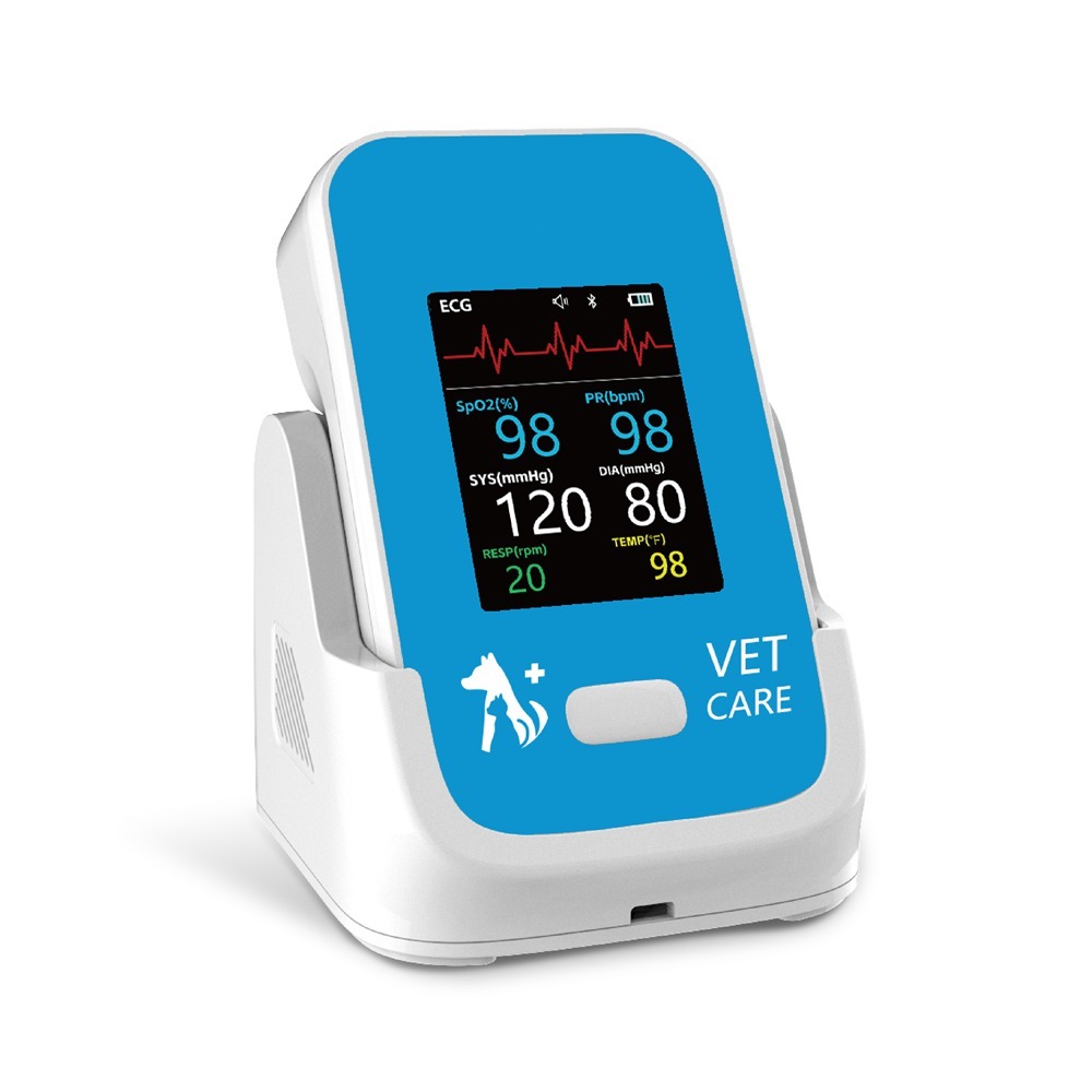 Veterinary Monitor for Cat Dog 6 Parameters AM6200 Vet Mini Monitor Multi-parameter Clinic Vet Hospital Use