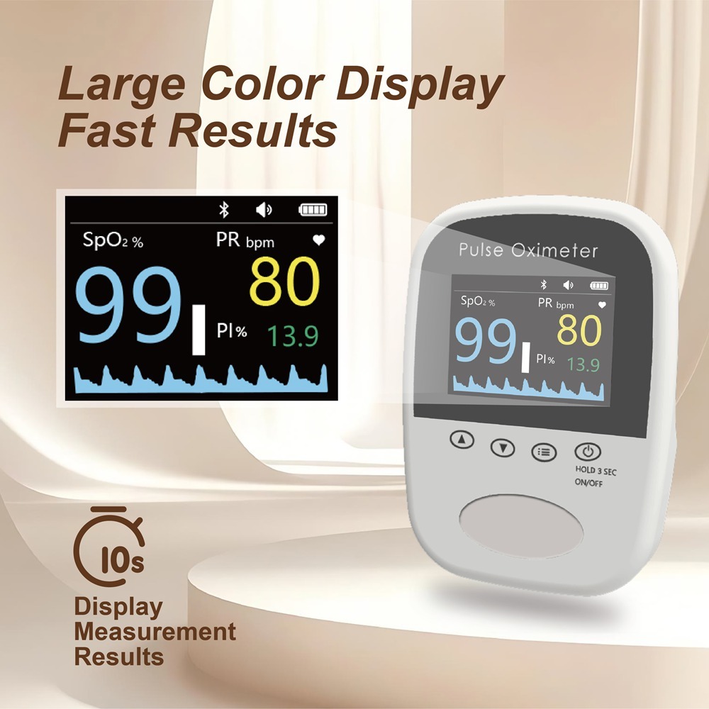 Neonate BM1000A Portable Pulse Oximeter with Bluetooth and Health Monitoring App Integration for Pediatric Children