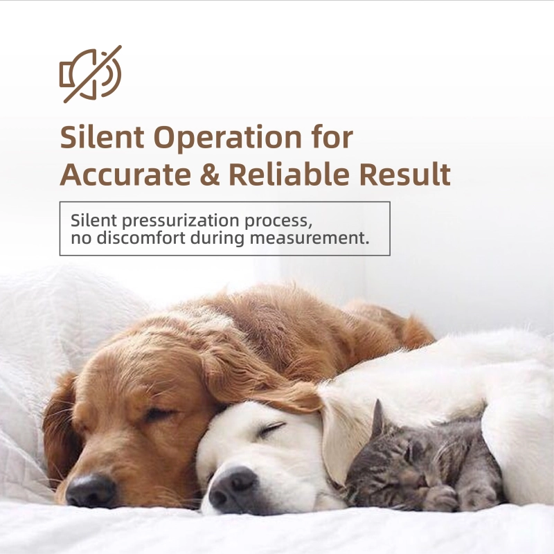 Pepultech BMN35 Veterinary Blood Pressure Monitor BP Monitor for Cat Dog Small Animal Pulse Rate Rechargeable Bluetooth APP