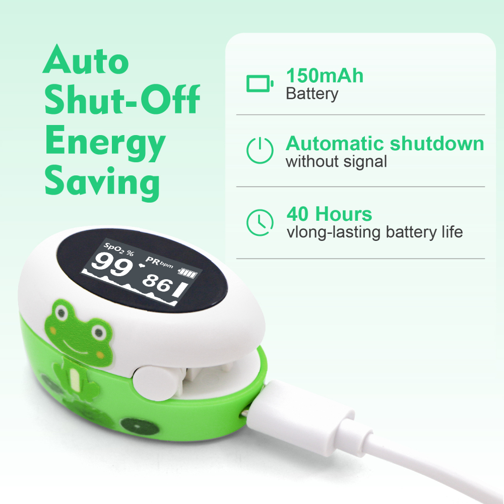 Berry BM20 Kids Finger Pulse Oximeter Baby Care Oximeter Baby Oximeter 1-6 years Old