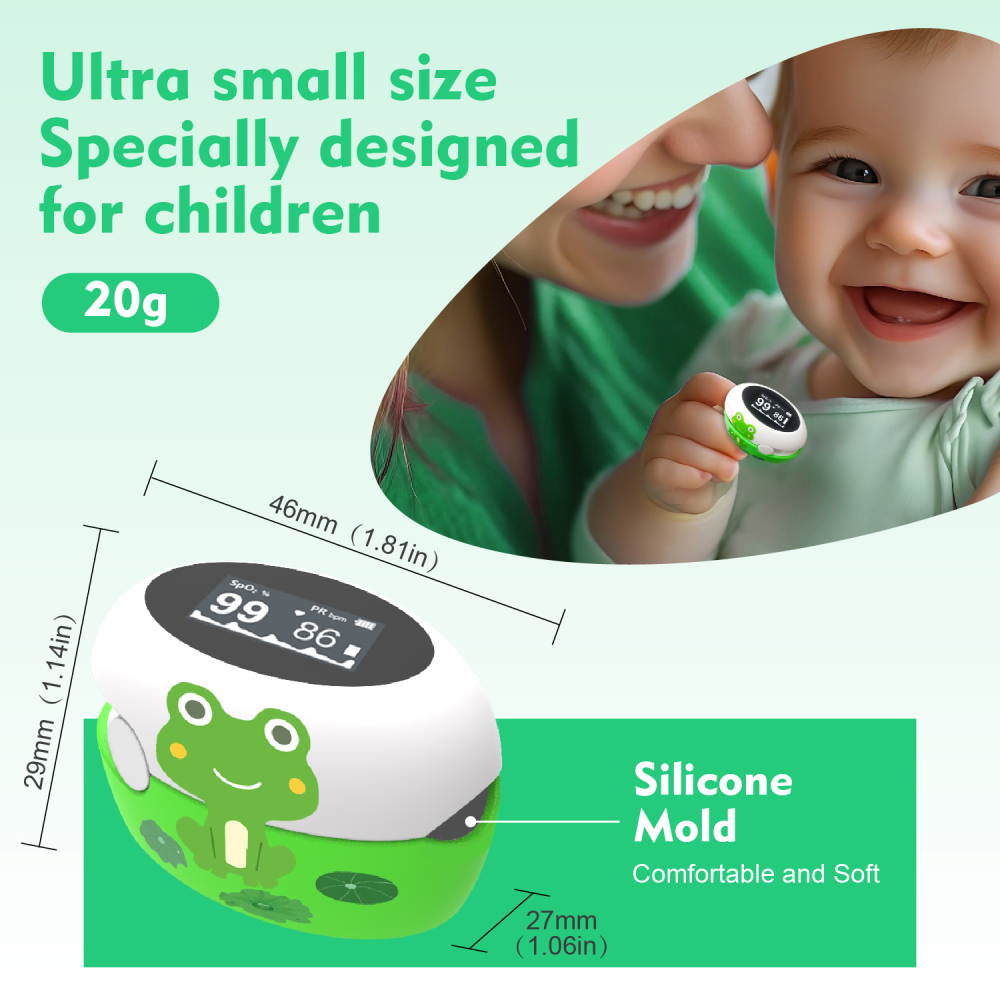 Berry BM20 Kids Finger Pulse Oximeter Baby Care Oximeter Baby Oximeter 1-6 years Old