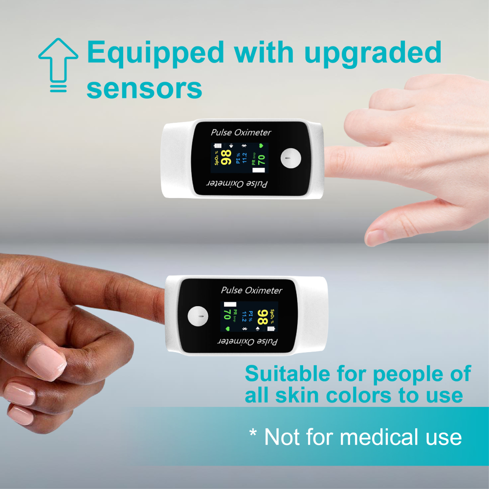 BM1300 Multifunction Health Monitor BP Monitor Device Oxygen Saturation Heart Beat Plus Oximeter，Bluetooth Fingertip Pulse Oximeter with Respiration Pressure,High Accuracy O₂ Meter for All Skin, Portable SPO₂ & Pulse Rate Monitor for Children Adults