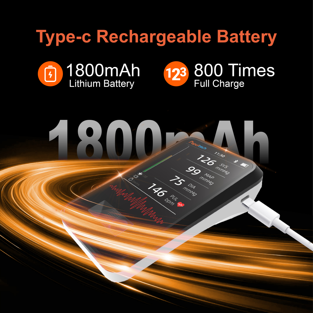 Pepultech BMN35 Veterinary Blood Pressure Monitor BP Monitor for Cat Dog Small Animal Pulse Rate Rechargeable Bluetooth APP Veterinary Blood Pressure Monitor, Automatic Digital BP Machine for Dogs Cat,Silent Operation Feline Blood Pressure Monitor,3.5 inc