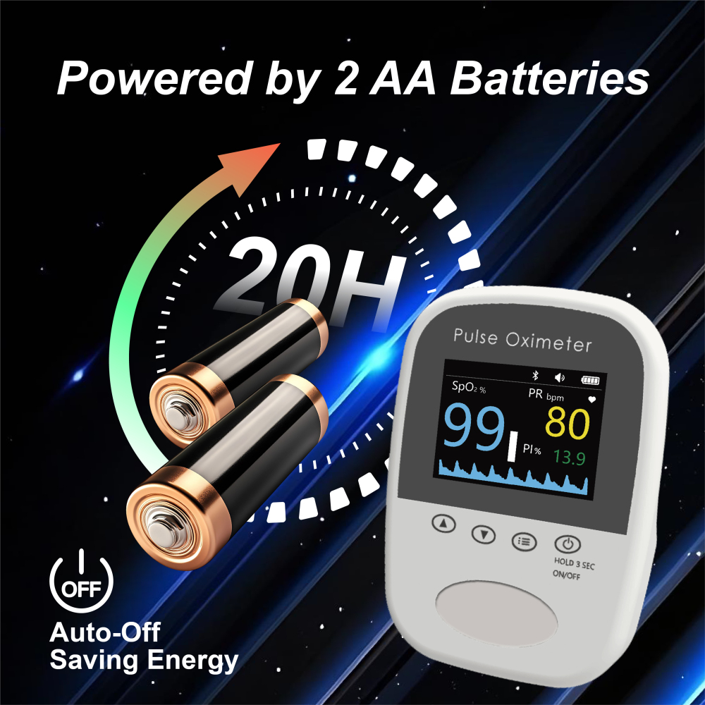 Pepultech Pulse Oximeter for Newborn Infant Kids to adult ,Bluetooth Oxygen Monitor Fingertip Oximeters with Free APP,High Accuracy SPO2 Meter for All Skin Child Adults, Used for Sports and Aviation