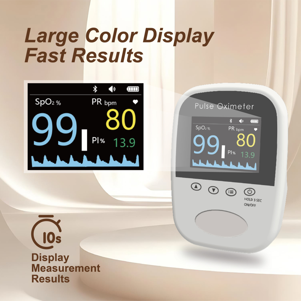 Pepultech Pulse Oximeter for Newborn Infant Kids to adult ,Bluetooth Oxygen Monitor Fingertip Oximeters with Free APP,High Accuracy SPO2 Meter for All Skin Child Adults, Used for Sports and Aviation