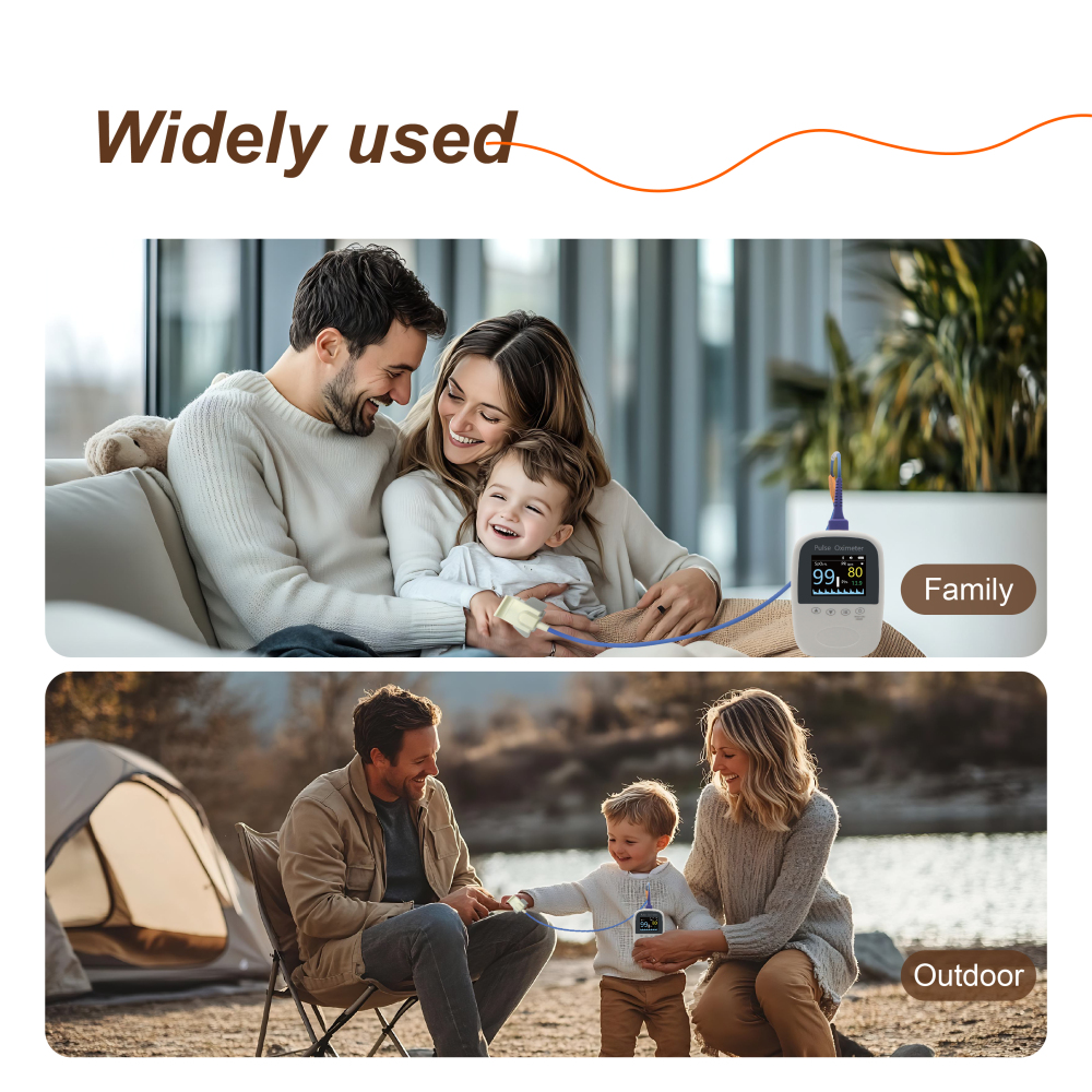 Pepultech Pulse Oximeter for Newborn Infant Kids to adult ,Bluetooth Oxygen Monitor Fingertip Oximeters with Free APP,High Accuracy SPO2 Meter for All Skin Child Adults, Used for Sports and Aviation
