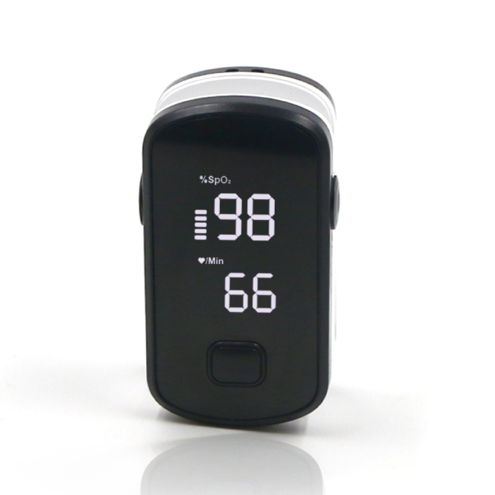 Pepultech Fingertip Pulse Oximeter,Blood Oxygen Saturation Monitor for Kids Adults, High Accuracy O2 Meter for All Skin,Battery and Lanyard Included