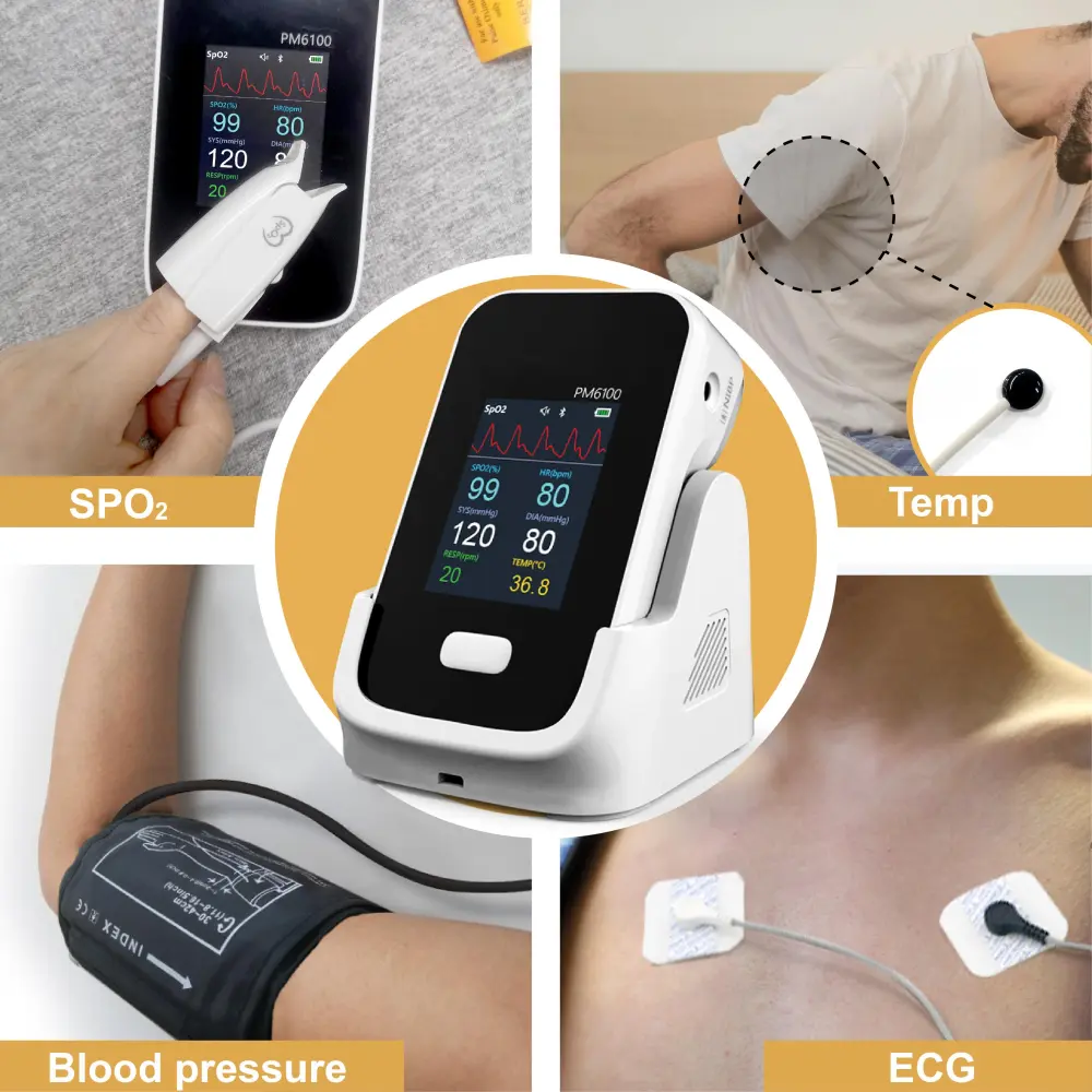 How to use the PM6100 Vital Sign Monitor