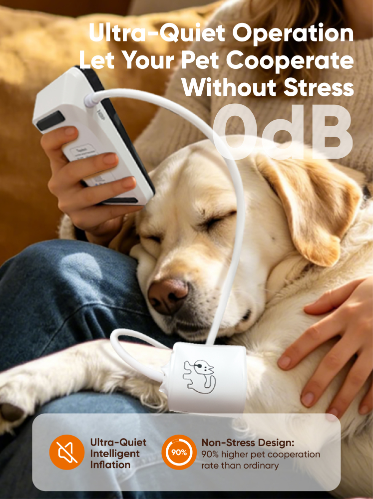 Veterinary Blood Pressure Monitor for Dogs & Cats with 5 Cuffs - BMN35