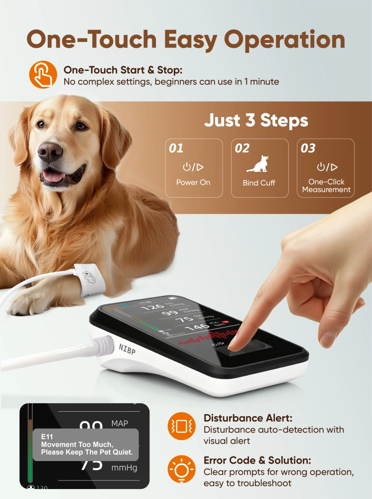 Vetcoder Bp Veterinary Blood Pressure Monitor – Best Home BP Monitor