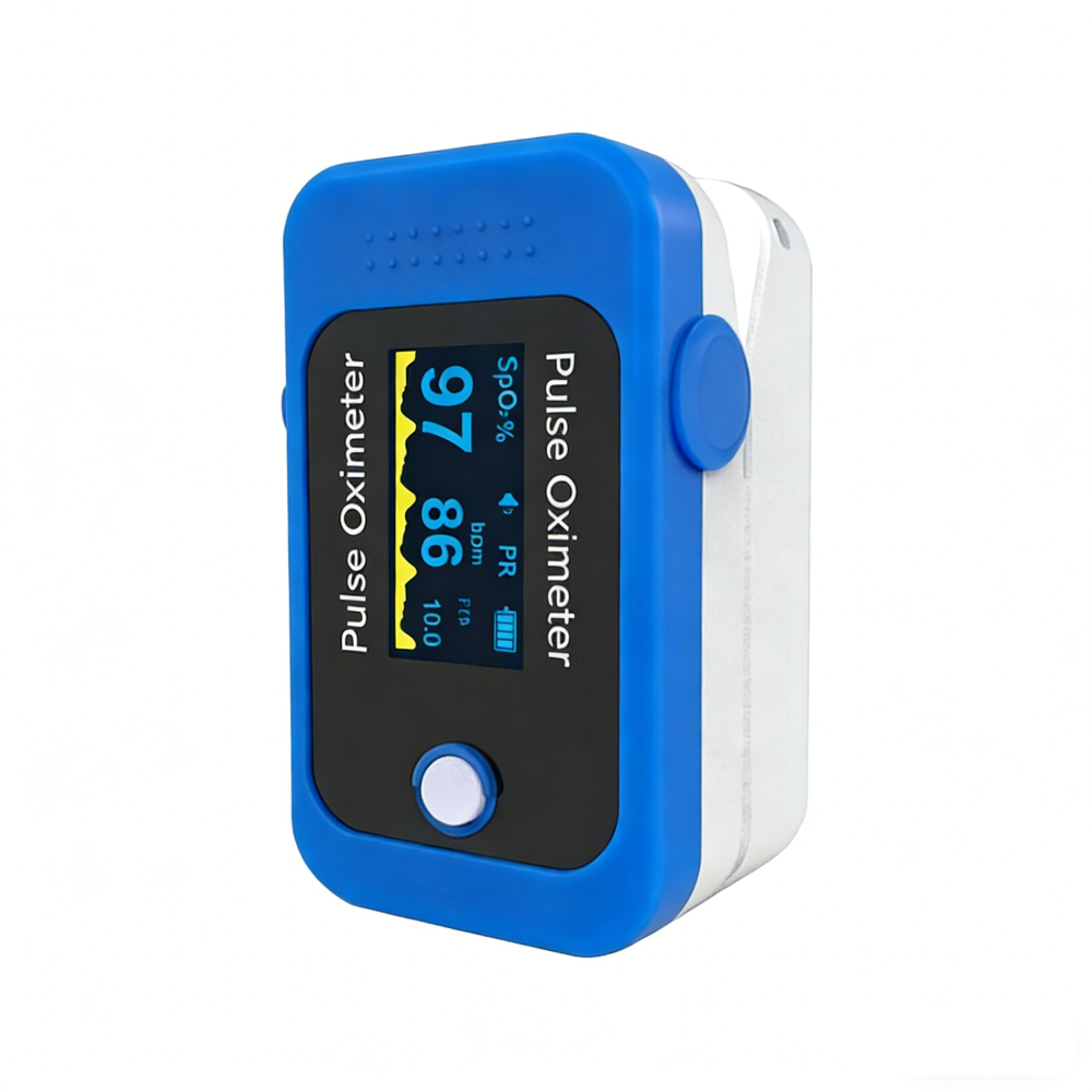 Fingertip Pulse Oximeter for SpO2 PI and Pulse Rate - BM1000D