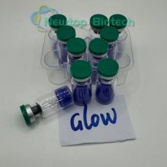 99% Peptides Lyophilized Ghk Cu Mt2 Glow Klow Peptide Vials for Human Health