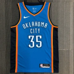 Kevin Durant Mens Blue Swingman Team Jersey - Icon Edition