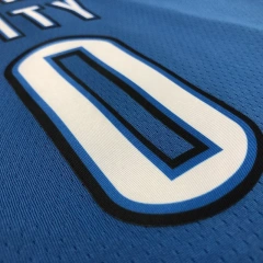Russell Westbrook Mens Blue Swingman Team Jersey - Icon Edition