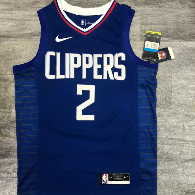 Mens Kawhi Leonard Royal 2020-21 Player Jersey - Icon Edition