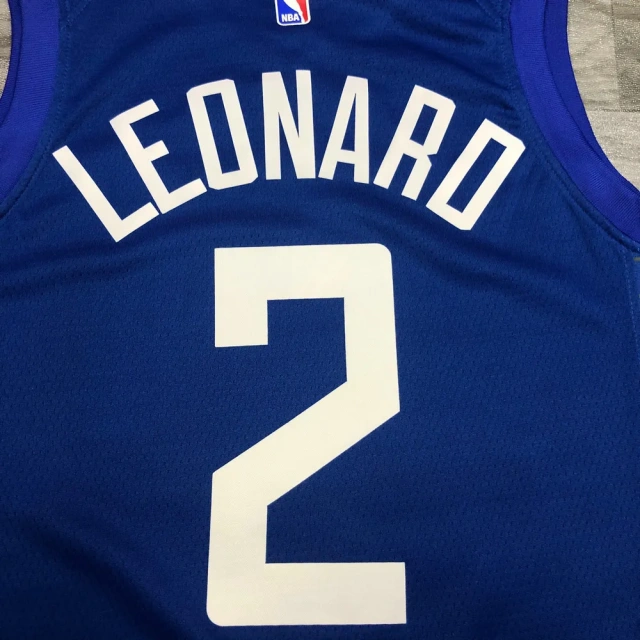 Mens Kawhi Leonard Royal 2020-21 Player Jersey - Icon Edition