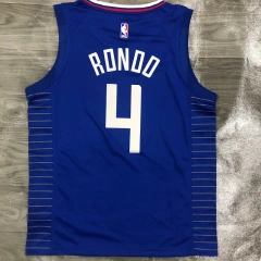 Mens Rajon Rondo Royal 2020-21 Swingman Player Jersey - Icon Edition