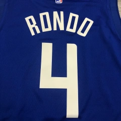 Mens Rajon Rondo Royal 2020-21 Swingman Player Jersey - Icon Edition