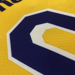 Russell Westbrook Mens Yellow Swingman Team Jersey - Icon Edition