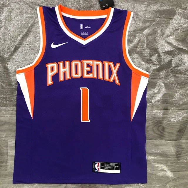 Mens Devin Booker 2020-21 Purple Swingman Player Jersey - Icon Edition
