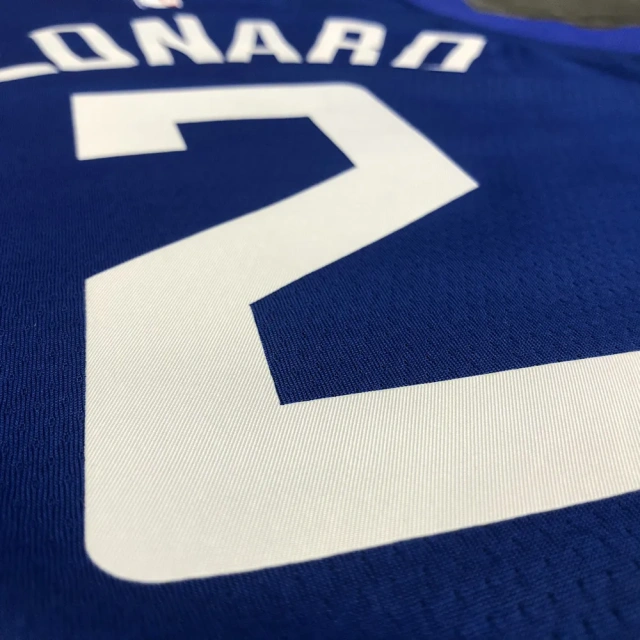 Mens Kawhi Leonard Royal 2020-21 Player Jersey - Icon Edition