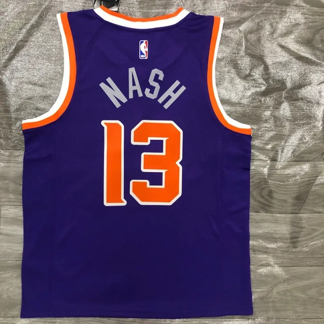 Mens Steve Nash 2020-21 Purple Swingman Player Jersey - Icon Edition