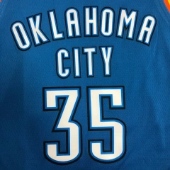 Kevin Durant Mens Blue Swingman Team Jersey - Icon Edition
