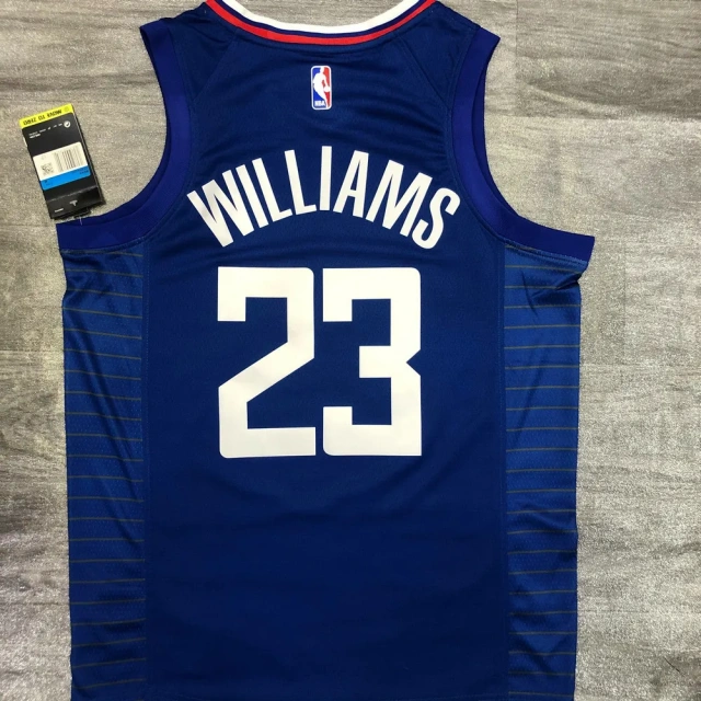 Mens Lou Williams Royal 2020-21 Player Jersey - Icon Edition