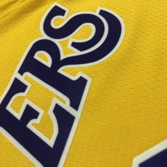 Russell Westbrook Mens Yellow Swingman Team Jersey - Icon Edition