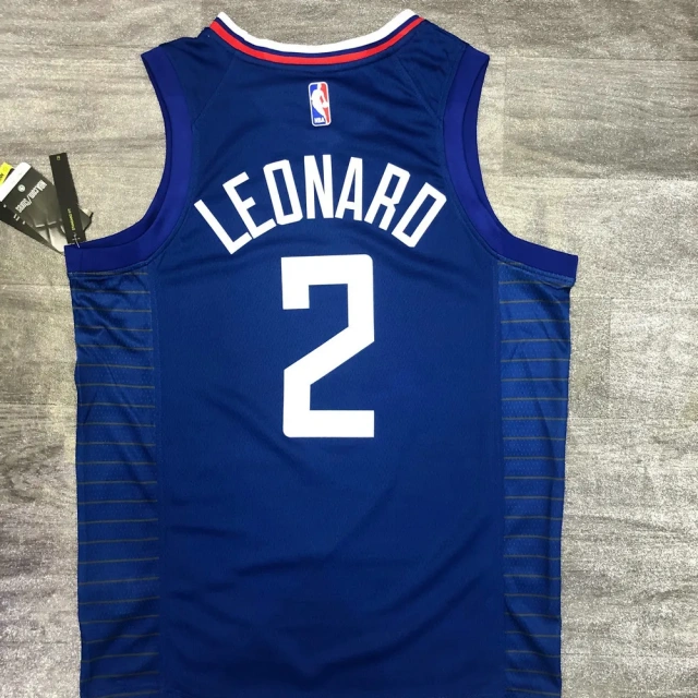 Mens Kawhi Leonard Royal 2020-21 Player Jersey - Icon Edition