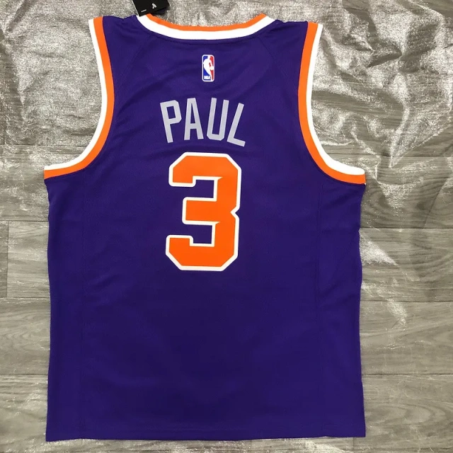 Mens Chris Paul 2020-21 Purple Swingman Player Jersey - Icon Edition