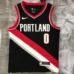 Mens Damian Lillard Black 2020-21 Swingman Player Jersey – Icon Edition