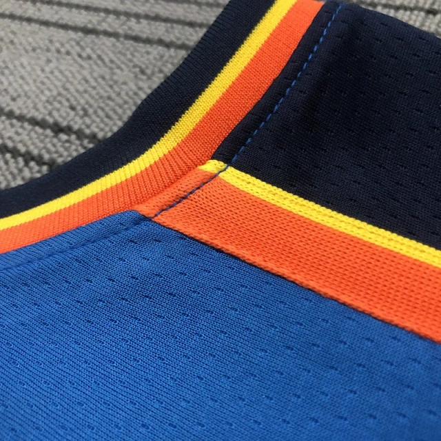 Kevin Durant Mens Blue Swingman Team Jersey - Icon Edition