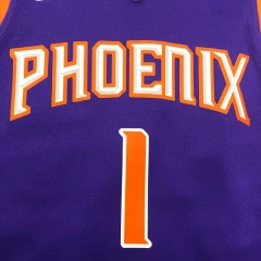 Mens Devin Booker 2020-21 Purple Swingman Player Jersey - Icon Edition