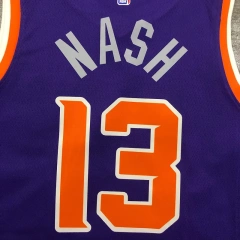 Mens Steve Nash 2020-21 Purple Swingman Player Jersey - Icon Edition