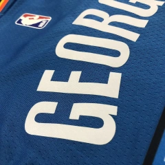 Paul George Mens Blue Swingman Team Jersey - Icon Edition