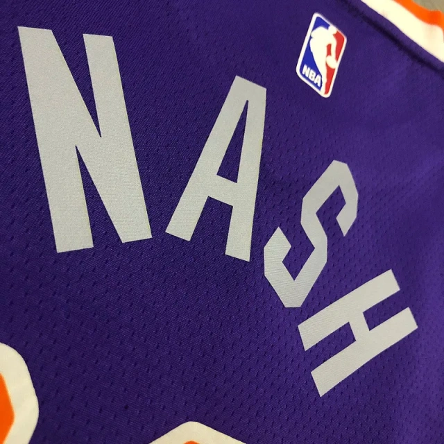 Mens Steve Nash 2020-21 Purple Swingman Player Jersey - Icon Edition