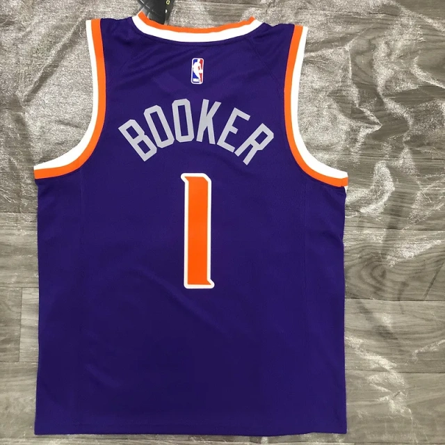 Mens Devin Booker 2020-21 Purple Swingman Player Jersey - Icon Edition