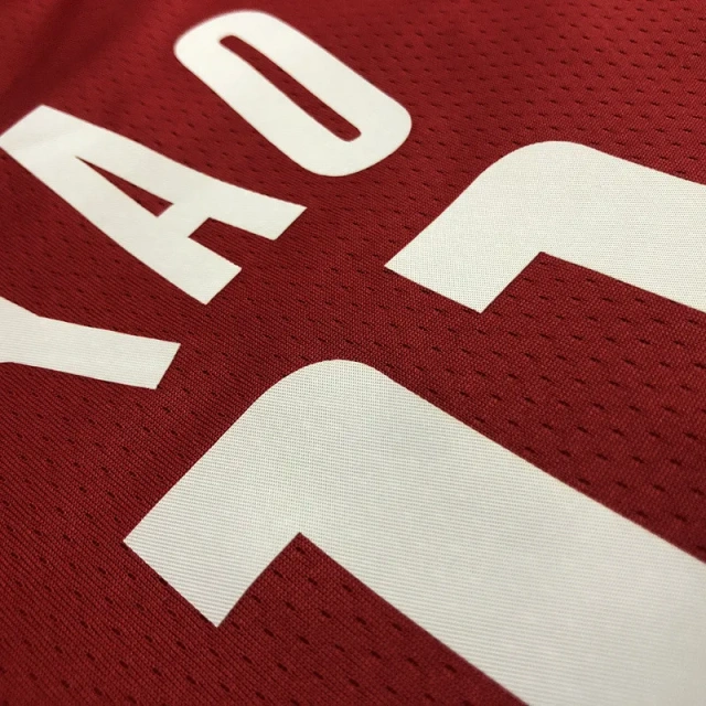 Yao Ming Mens Red Swingman Team Jersey - Icon Edition