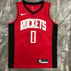 Russell Westbrook Mens Red Swingman Team Jersey - Icon Edition