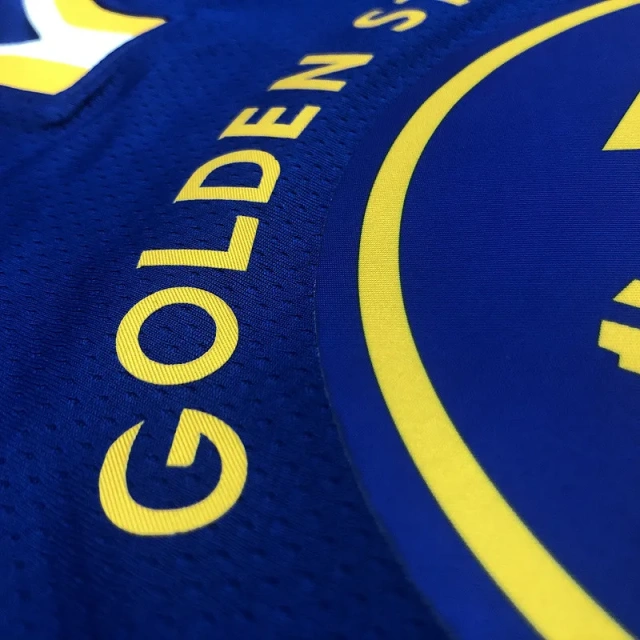 Stephen Curry Mens Blue Player Jersey - Icon Edition