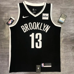 James Harden Mens Black Player Jersey- Icon Edition